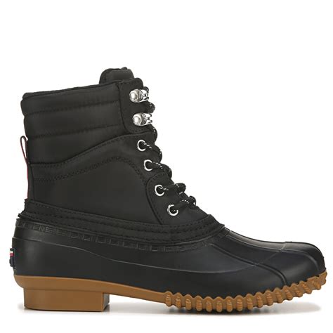 tommy hilfiger duck boots womens